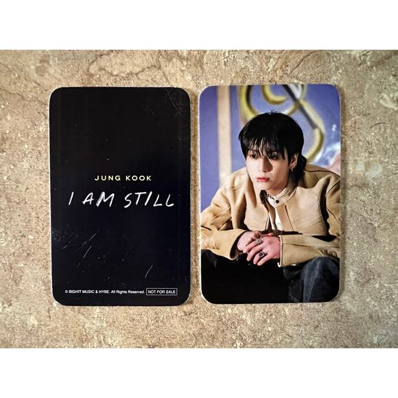 BTS Jung Kook: I Am Still EXCLUSIVE CINEMA PHOTOCARD - Picture 3 of 3